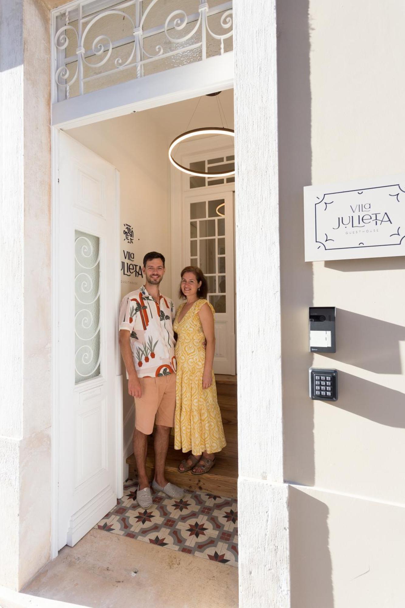 Vila Julieta Guesthouse Coimbra Bagian luar foto